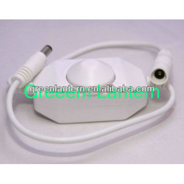 white led dimmer with DC plug for single color led strip